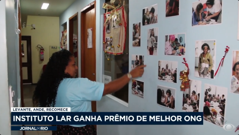Print do vídeo Instituto lar está entre as dez melhores ONGS do canal de Youtube da TV Band