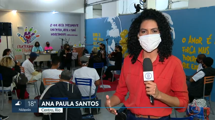 Matéria de Ana paula santos para o rj2 concerto de música classica